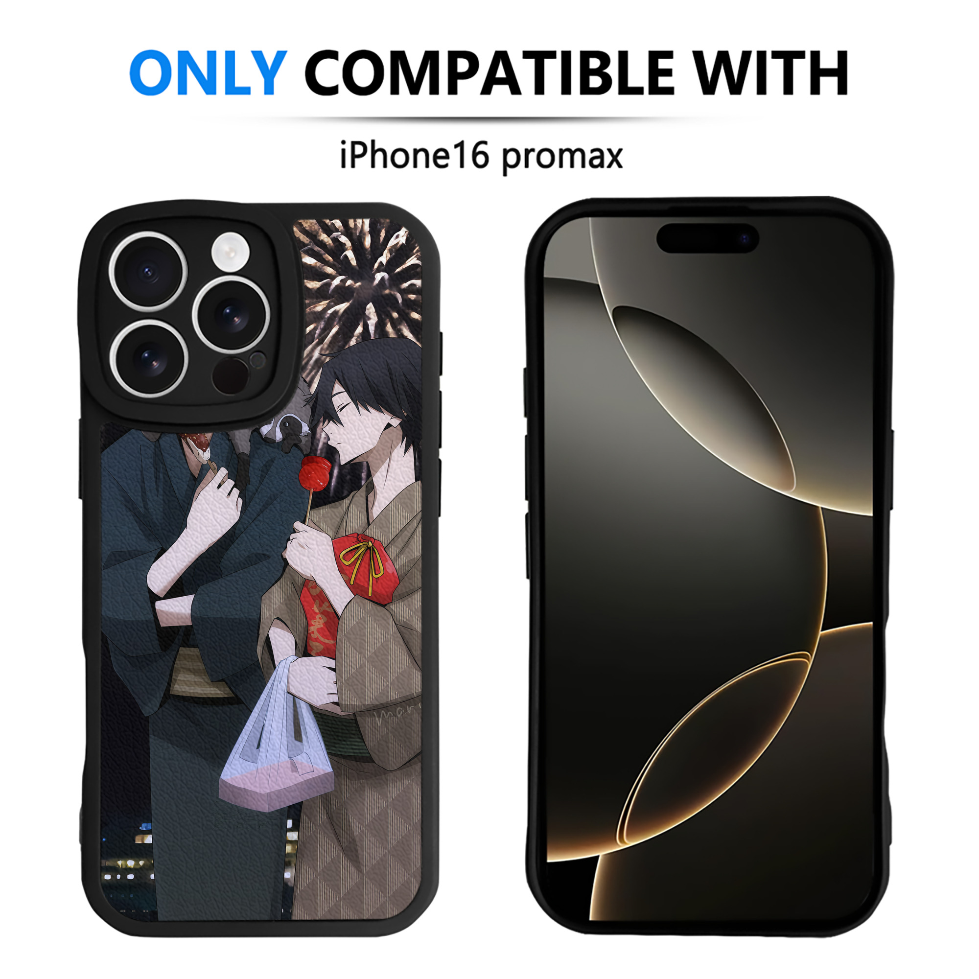 （画像用） 文豪ストレイドッグス Bungo Stray Dogs 【iPhone 16シリーズ対応】シリコンスマホケース（レザー調） 材質：シリコン